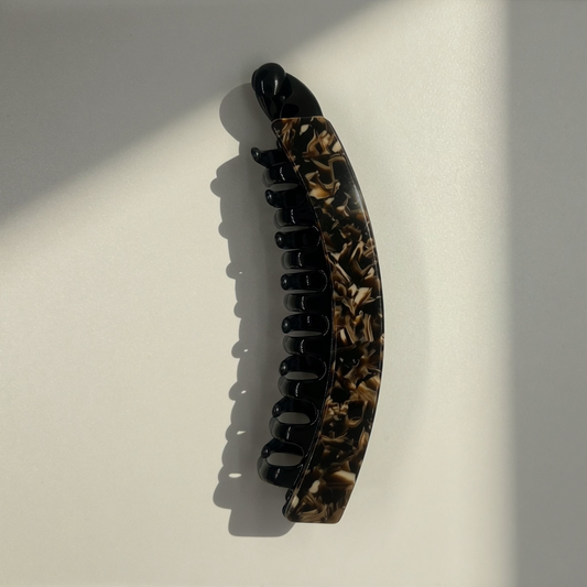 Noir Marble Clip